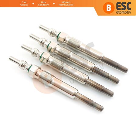 4X Renault Opel Nissan Dacia Suzuki Mitsubishi için Isıtma Bujisi 11 Volt