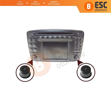 Mercedes İçin COMAND 2.0 E RADIO NAVI Düğmesi 2038209689