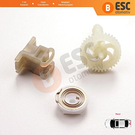 VW Seat Skoda İçin Arka Bagaj Kilit Dişli Yay Tamir Seti 1T0827505