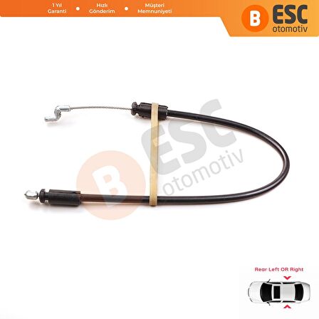 Renault Fluence Megane 3 825029306R için Arka Dış Kapı Açma Teli