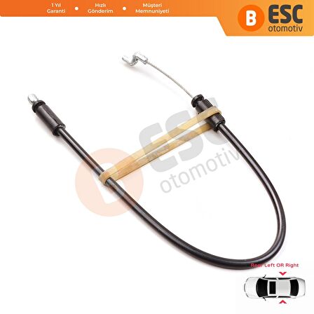 Renault Fluence Megane 3 825029306R için Arka Dış Kapı Açma Teli