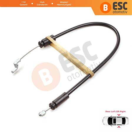 Renault Fluence Megane 3 825029306R için Arka Dış Kapı Açma Teli