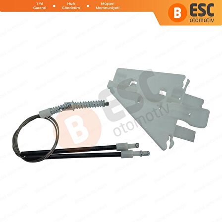 Alfa Romeo 159 İçin Sağ Arka Kapı Cam Kriko Seti 71740123