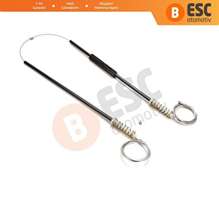 Toyota Carina 93 97 için Arka Sağ Kapı Cam Tamir Seti 6984020270