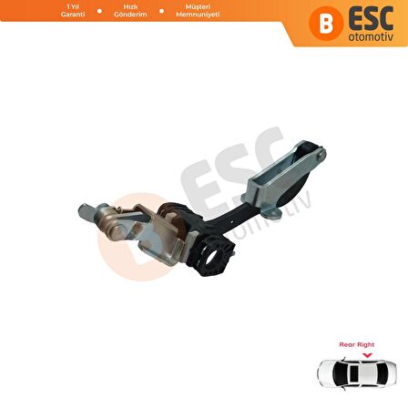 Fiat Ducato Peugeot Boxer Citroen Jumper Relay 2006-On İçin Arka Bagaj Sağ Kapı Gergi Yayı 8731R0