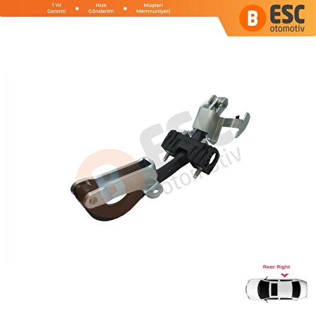 Fiat Ducato Peugeot Boxer Citroen Jumper Relay 2006-On İçin Arka Bagaj Sağ Kapı Gergi Yayı 8731R0