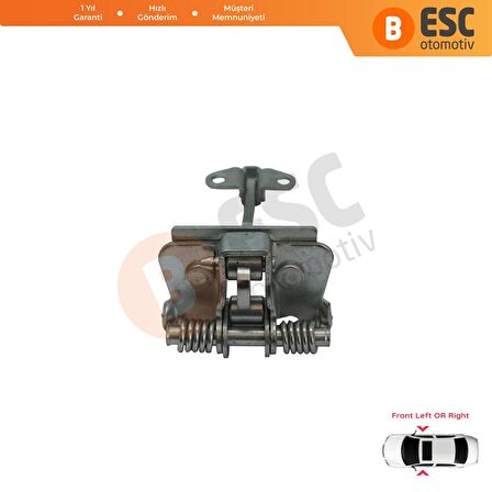 Citroen C5 MK1 2001-2008 İçin Ön Sağ veya Sol Kapı Gergi Yayı 9181G0