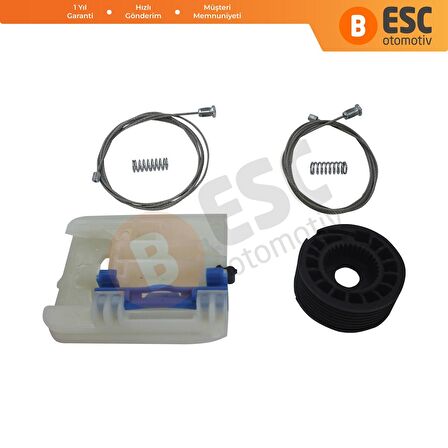 Ford Tourneo Custom 2015-On için Ön Sol Cam Seti BK21V23201AD