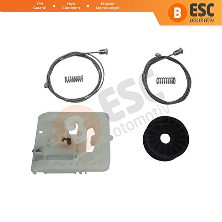 Ford Tourneo Custom 2015-On için Ön Sol Cam Seti BK21V23201AD