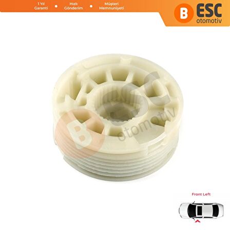 Hyundai Elantra 4 Sonata 5 için Ön Sol Cam Makarası 824713K001