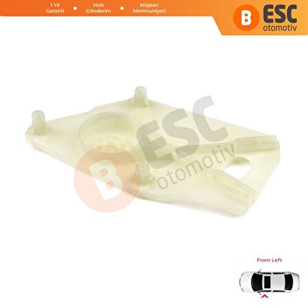 VW Polo MK5 için Ön Sol Cam Motor Kapağı 6R4837461J