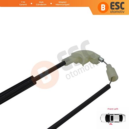 Volvo S40 V40 İçin Ön Sol Cam Kriko Seti 30623448