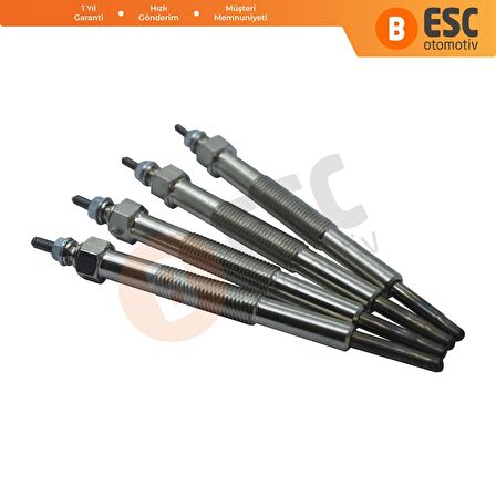 Mitsubishi Canter Rosa 4D30 için 4 Adet Isıtma Bujisi 23 Volt ME017009