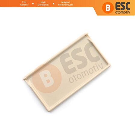 Mercedes W203 için Bej Güneşlik Ayna Kapağı A2038170220