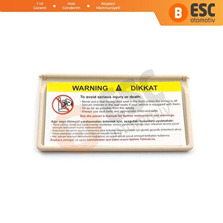 Mercedes W203 için Bej Güneşlik Ayna Kapağı A2038170220