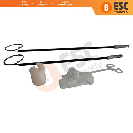 Fiat Linea İçin Manuel Arka Sol Cam Kriko Seti 51789674