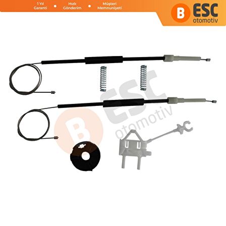 Fiat Doblo MK1 İçin Sol Ön Cam Kriko Seti 51830870