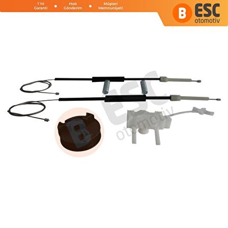 Fiat Doblo MK1 İçin Sol Ön Cam Kriko Seti 51830870