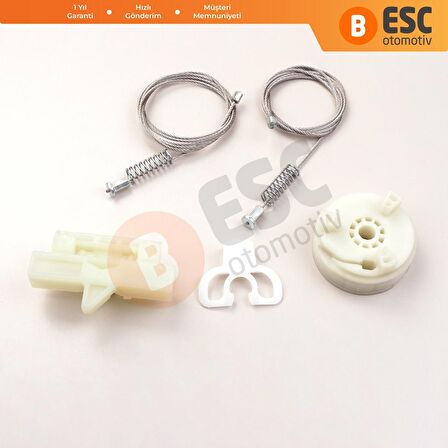 Fiat Grande Punto Evo 199 Için Ön Sol Cam Kriko Tamir Seti 51723318