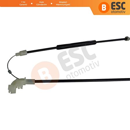 Volvo S40 Mk1 Için Arka Sol Cam Kriko Tamir Seti 30623452