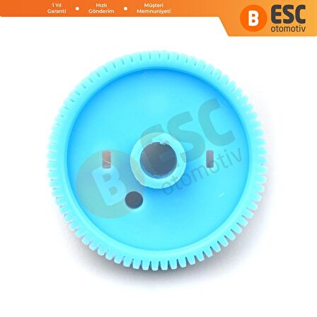 New Holland TD Traktör İçin Kabin Ön Silecek Motor Milli Burçlu Dişli 50031360.Diş:71; Çapı:46.80 mm