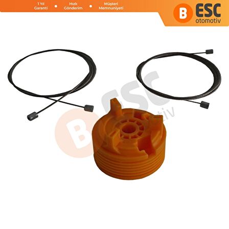 Peugeot 207 5 kapı Için Ön Sağ Cam Kriko Seti 9222w9