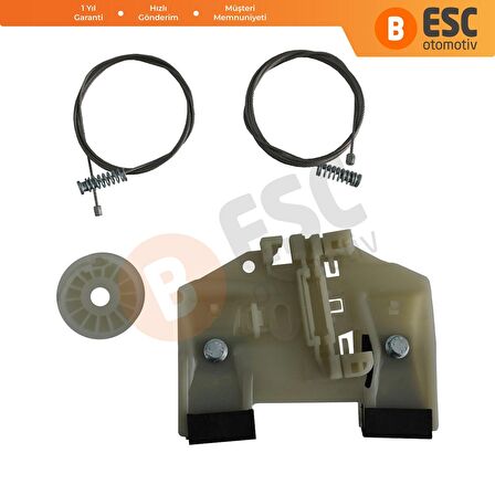 Mercedes Sprinter MK2 VW Crafter MK1 için Ön Sol Cam Kriko Tamir Seti A9067200046