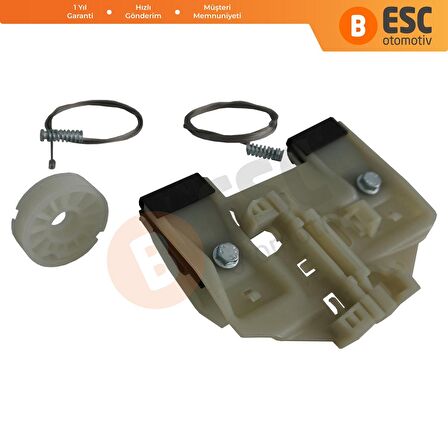 Mercedes Sprinter MK2 VW Crafter MK1 için Ön Sol Cam Kriko Tamir Seti A9067200046