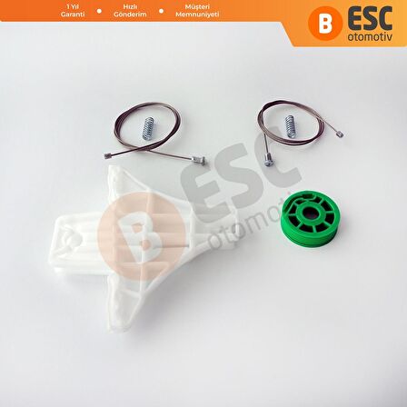 Opel Vectra C Signum için Arka Sol Cam Kriko Seti 24451524