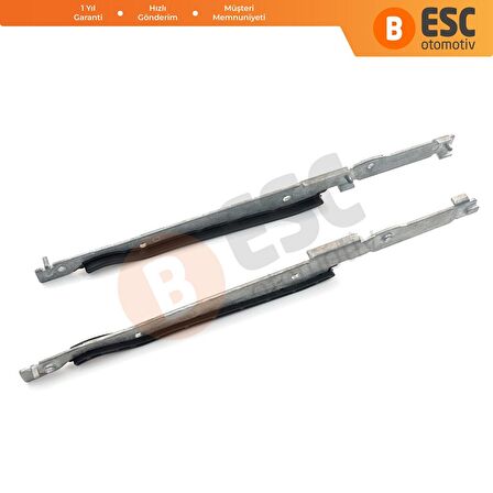 BMW 5 E39 X3 E83 X5 E53 E70 İçin Panoramic Roof Sunroof 2 Parçalı Tamir Seti