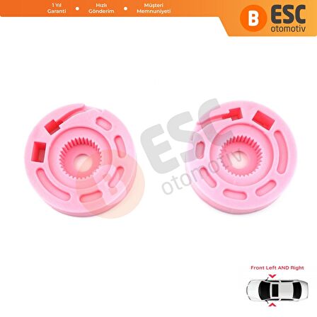 Hyundai I30 MK1 2007-2011 İçin Ön Cam Kriko Tamir Makara Seti 824802R020, 813102R030