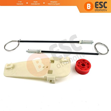 Jeep Grand Cherokee MK2 WJ WG İçin Ön Sol Cam Kriko Seti 55076467AB