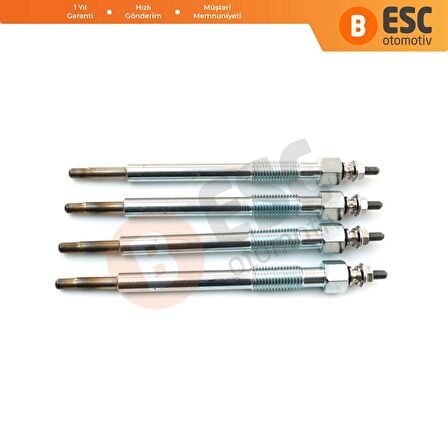 Opel Renault Saab 3.0 Motor İçin 4 Adet Kızdırma Bujisi 7701057806 1214079 11 V