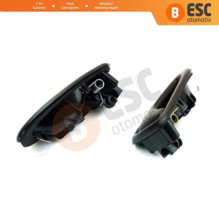 Renault Megane MK1 İçin Ön veya Arka Sağ Sol İç Kapı Kolu Siyah 8200028994 8200028995