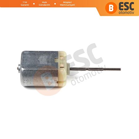 Araç Kapı Depo Kilit Dikiz Ayna Tamir İçin FC280 12V DC 28.30 mm Yivli Şaft Motor