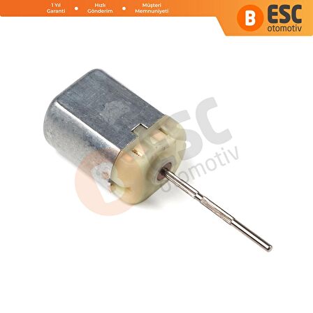Araç Kapı Depo Kilit Dikiz Ayna Tamir İçin FC280 12V DC 28.30 mm Yivli Şaft Motor