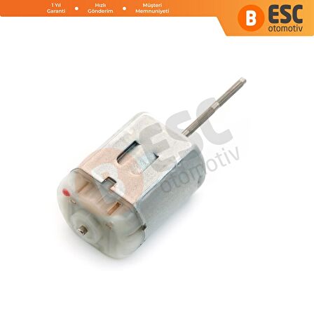 Araç Kapı Depo Kilit Dikiz Ayna Tamir İçin FC280 12V DC 29 mm Yivli Şaft Motor