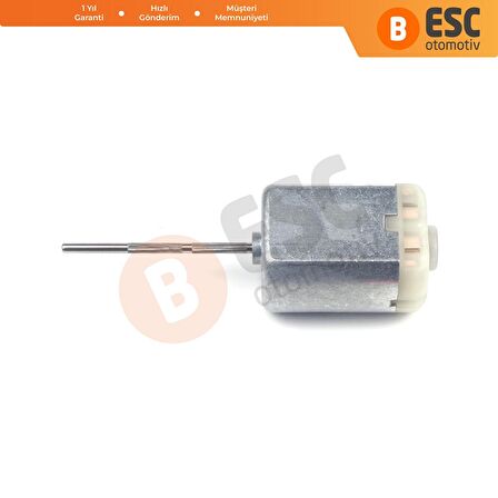 Araç Kapı Depo Kilit Dikiz Ayna Tamir İçin FC280 12V DC 35 mm Yivli Şaft Motor