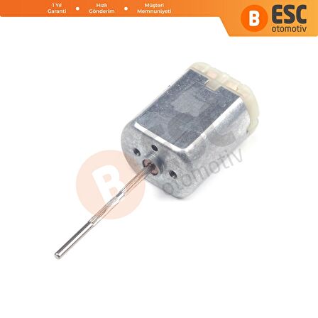 Araç Kapı Depo Kilit Dikiz Ayna Tamir İçin FC280 12V DC 35 mm Yivli Şaft Motor