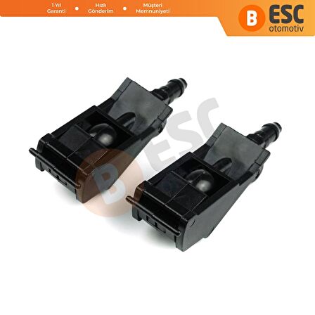 ESP1047 VW Golf Jetta Bora MK4 Passat B5 Polo Seat Skoda için Ön Cam Su Fıskiye Meme Seti 6E0955985