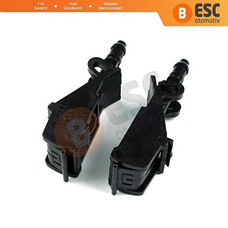 ESP1047 VW Golf Jetta Bora MK4 Passat B5 Polo Seat Skoda için Ön Cam Su Fıskiye Meme Seti 6E0955985