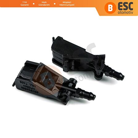 ESP1047 VW Golf Jetta Bora MK4 Passat B5 Polo Seat Skoda için Ön Cam Su Fıskiye Meme Seti 6E0955985