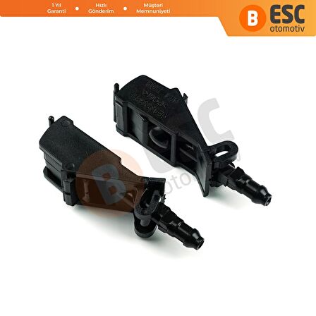 ESP1047 VW Golf Jetta Bora MK4 Passat B5 Polo Seat Skoda için Ön Cam Su Fıskiye Meme Seti 6E0955985