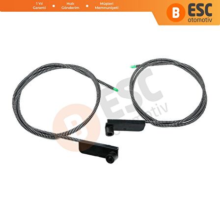 ESR612 Mercedes C Class W202 için Sunroof Tamir Halat Tel Takımı 2027800189
