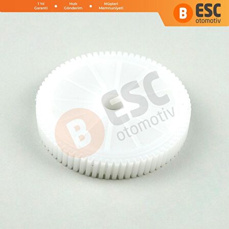 EWR5433 Mercedes Benz Actros MP2 2003-2008 Kamyon için Cam Kriko Motor İç Dişlisi Çap 60.60 mm