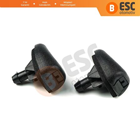 Peugeot 207 306 307 308 Expert 3008 Citroen C3 C4 Jumpy Saxo Xsara için Ön Cam Su Fıskiye Set 6438V8