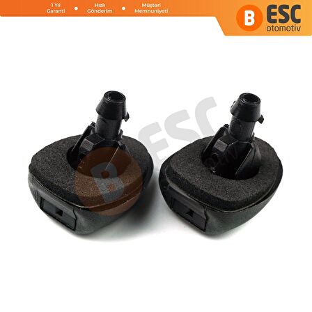 Peugeot 207 306 307 308 Expert 3008 Citroen C3 C4 Jumpy Saxo Xsara için Ön Cam Su Fıskiye Set 6438V8