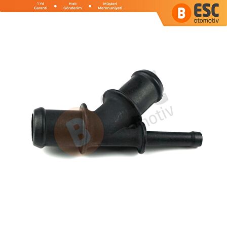 EHC654 VW Audi Seat Skoda için Radyatör Su Hortum Bağlantı Flanşı 1J0121087D