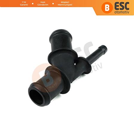 EHC654 VW Audi Seat Skoda için Radyatör Su Hortum Bağlantı Flanşı 1J0121087D