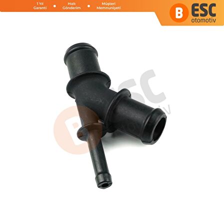 EHC654 VW Audi Seat Skoda için Radyatör Su Hortum Bağlantı Flanşı 1J0121087D